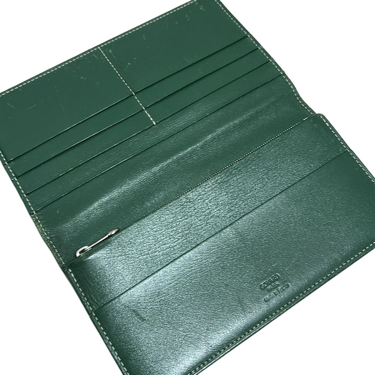GOYARD(ゴヤール) 長財布 グリーン - メルカリ