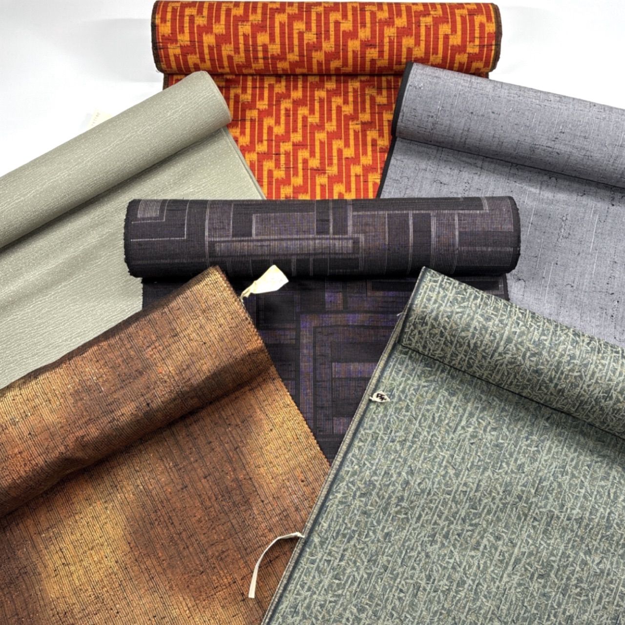 正絹反物まとめ売り　6点　正絹　リメイク素材 正絹 着物 新品 未使用品 反物 3点 シルク まとめ売り リメイク - メルカリ