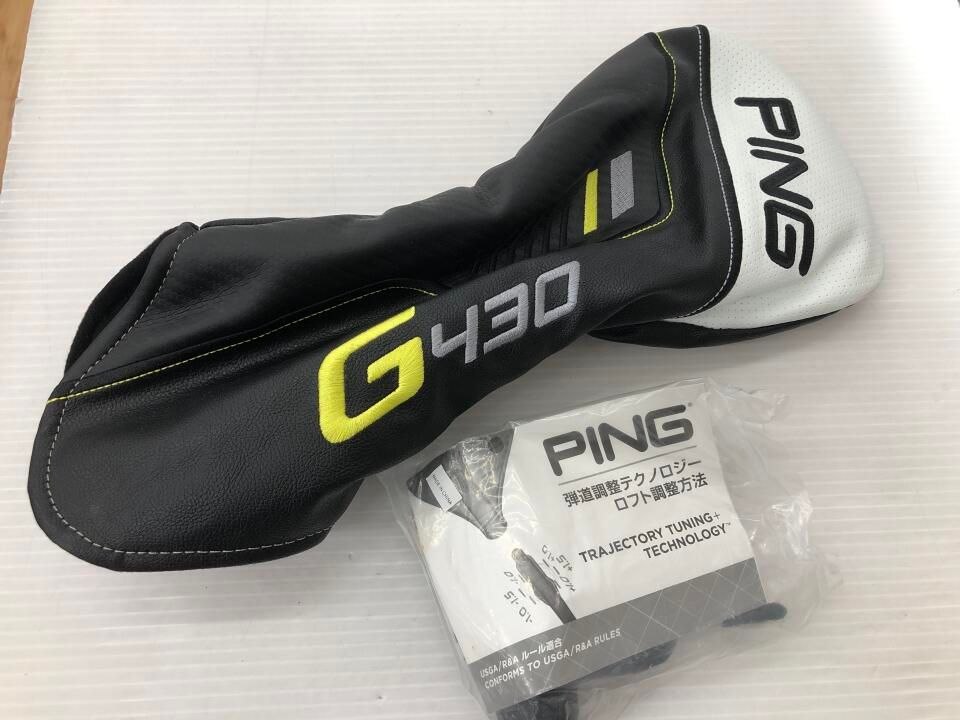 ピン G430 LST 10.5度 ALTA J CB BLACK SRフレックス ドライバー 中古