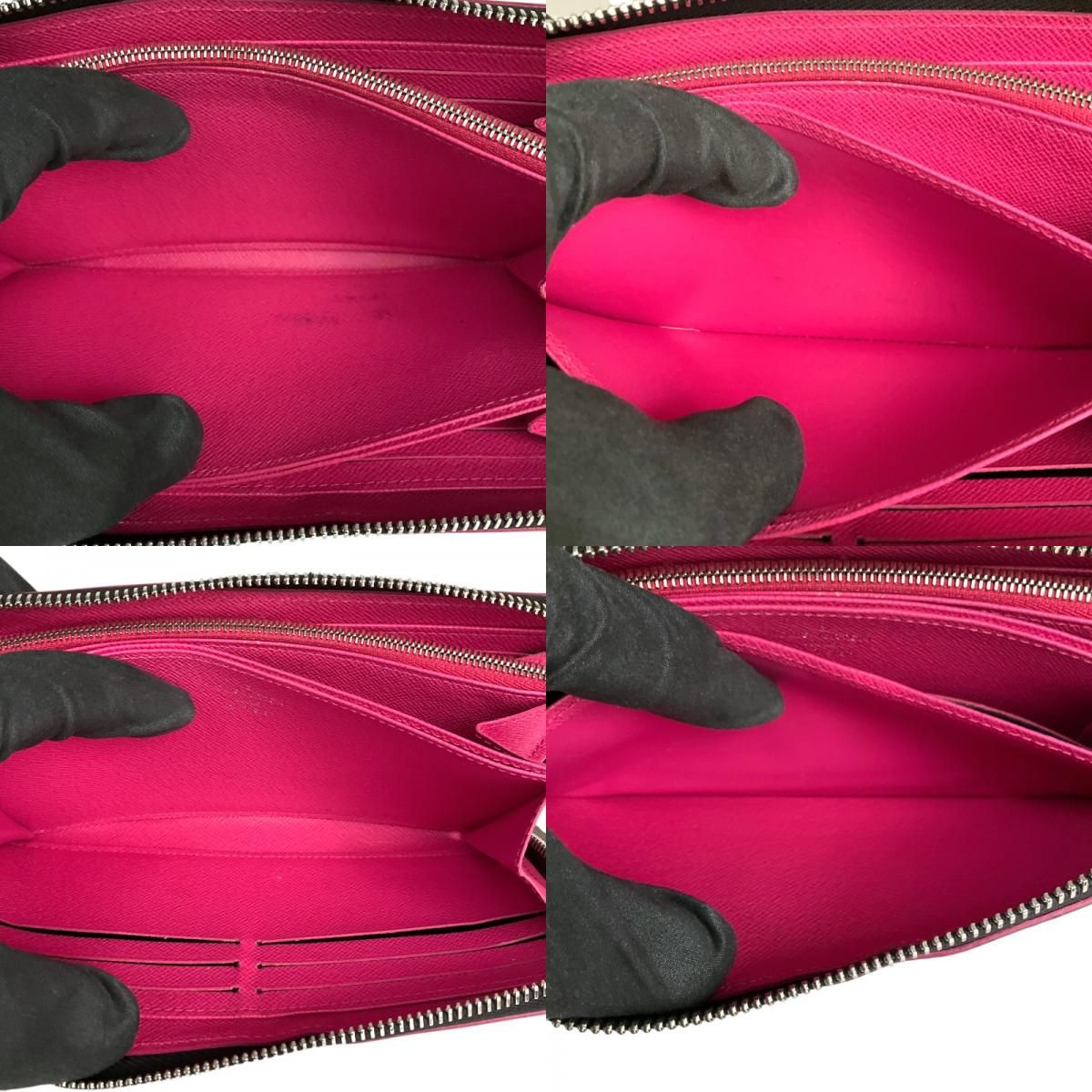 ルイ・ヴィトン LOUIS VUITTON ジッピーウォレット M64838 ブラック 