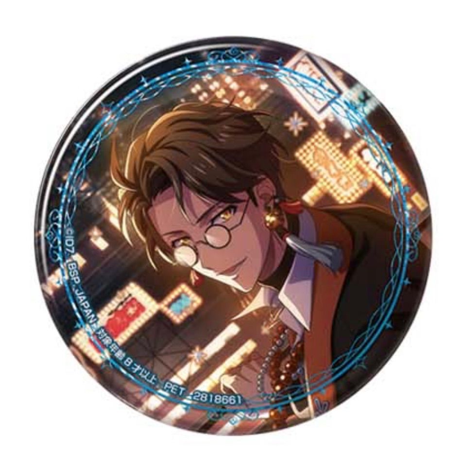 新品 アイナナ アイドリッシュセブン ホログラム缶バッジ～Anniversary