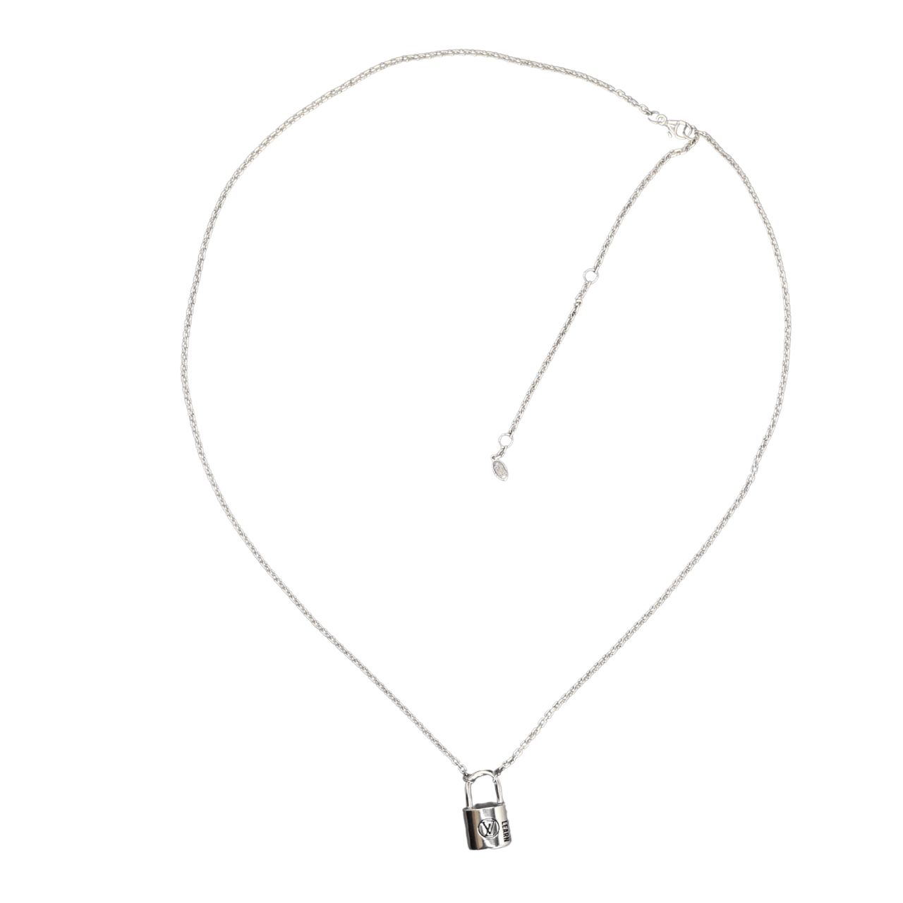 LOUIS VUITTON ルイヴィトン ロックイット ラーン ネックレス シルバー 