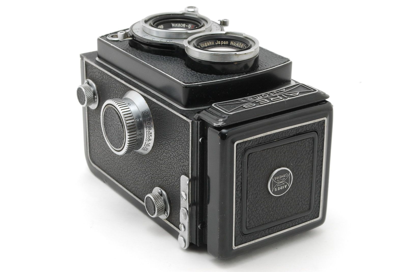 カメラ AIRES FLEX フィルム アイレスフレックス 二眼レフ 本革ケース