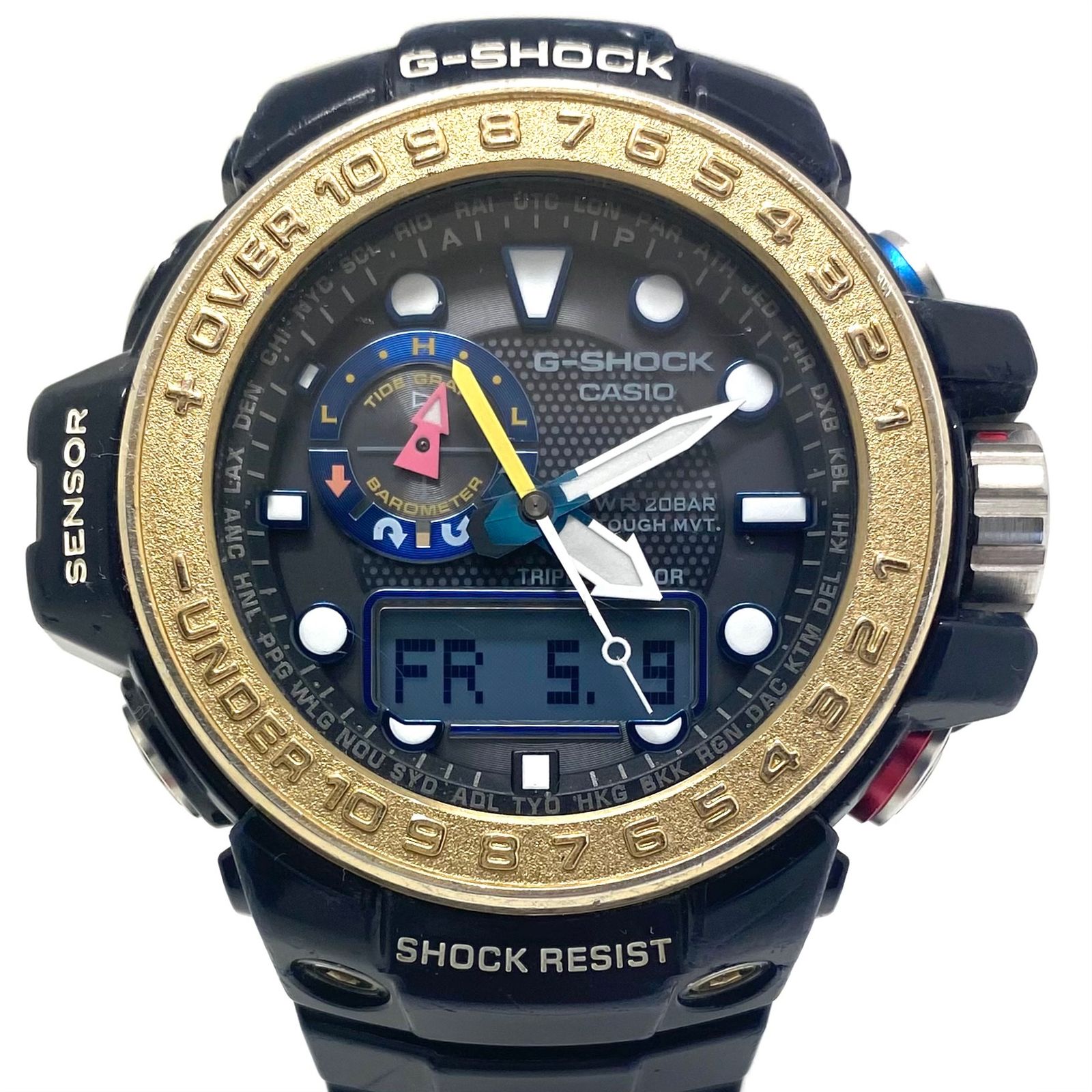 腕時計 メンズ カシオ G-SHOCK ジーショック ガルフマスター GWN-1000F 