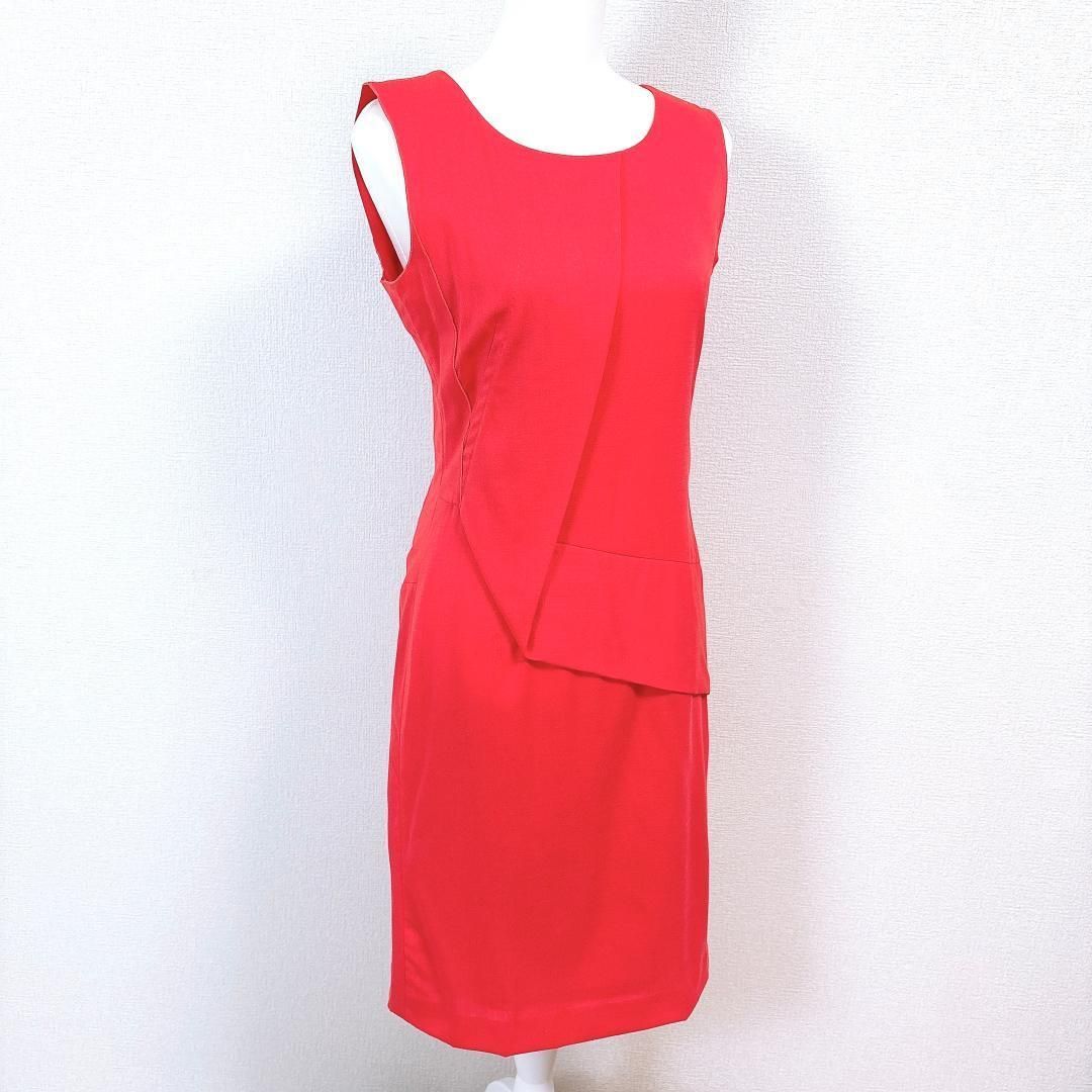 ESCADA SPORT ノースリーブドレスワンピース 36 オレンジピンク - メルカリ