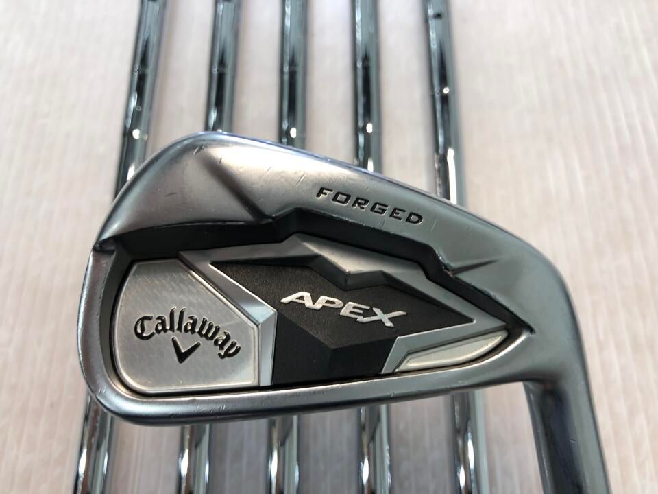 キャロウェイ APEX2019アイアン8本セット ゼロス8 純正グリップ