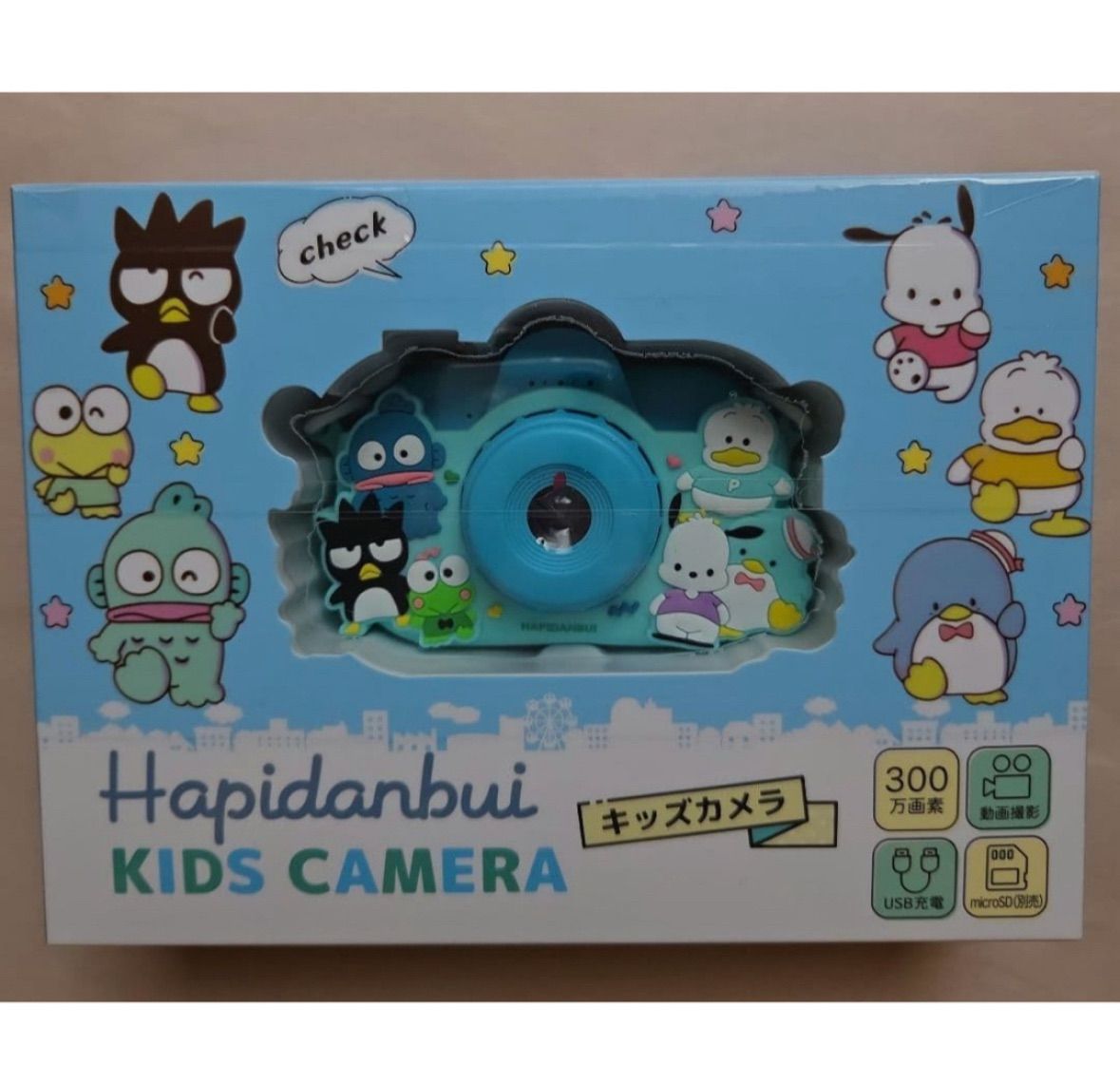 サンリオ キッズカメラ Hapidangbui 300万画素 - メルカリ
