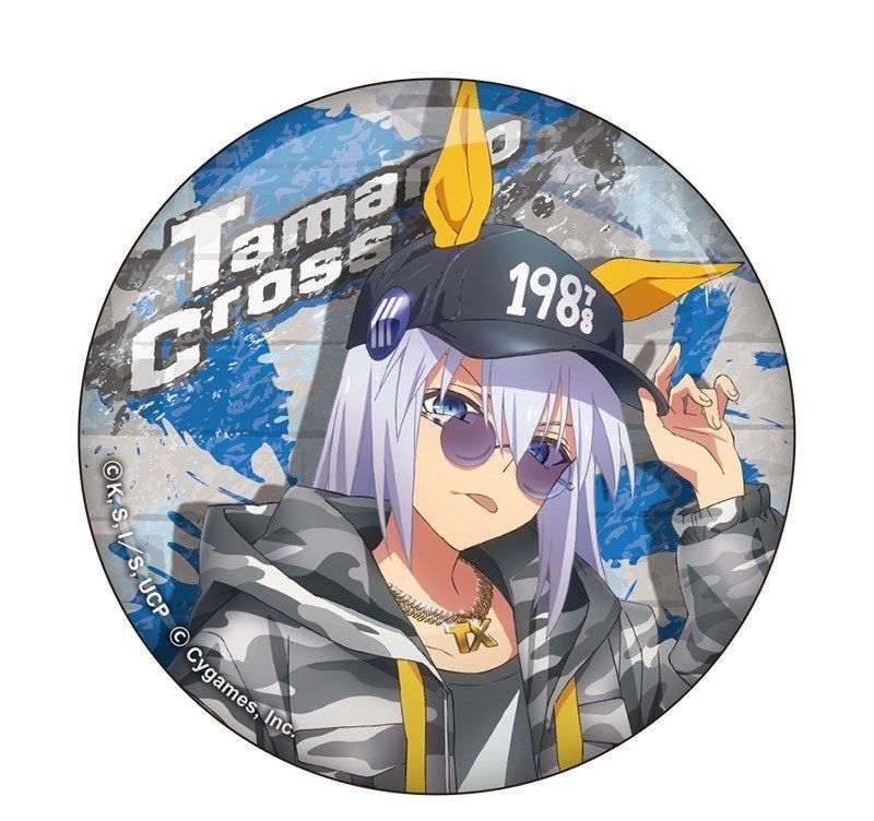 タマモクロス ウマ娘 シンデレラグレイ トレーディング缶バッジ