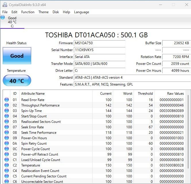 ☆Toshiba DynaBook DT100/S 高性能CPU i5-8500(第8世代) HDD 500 GB