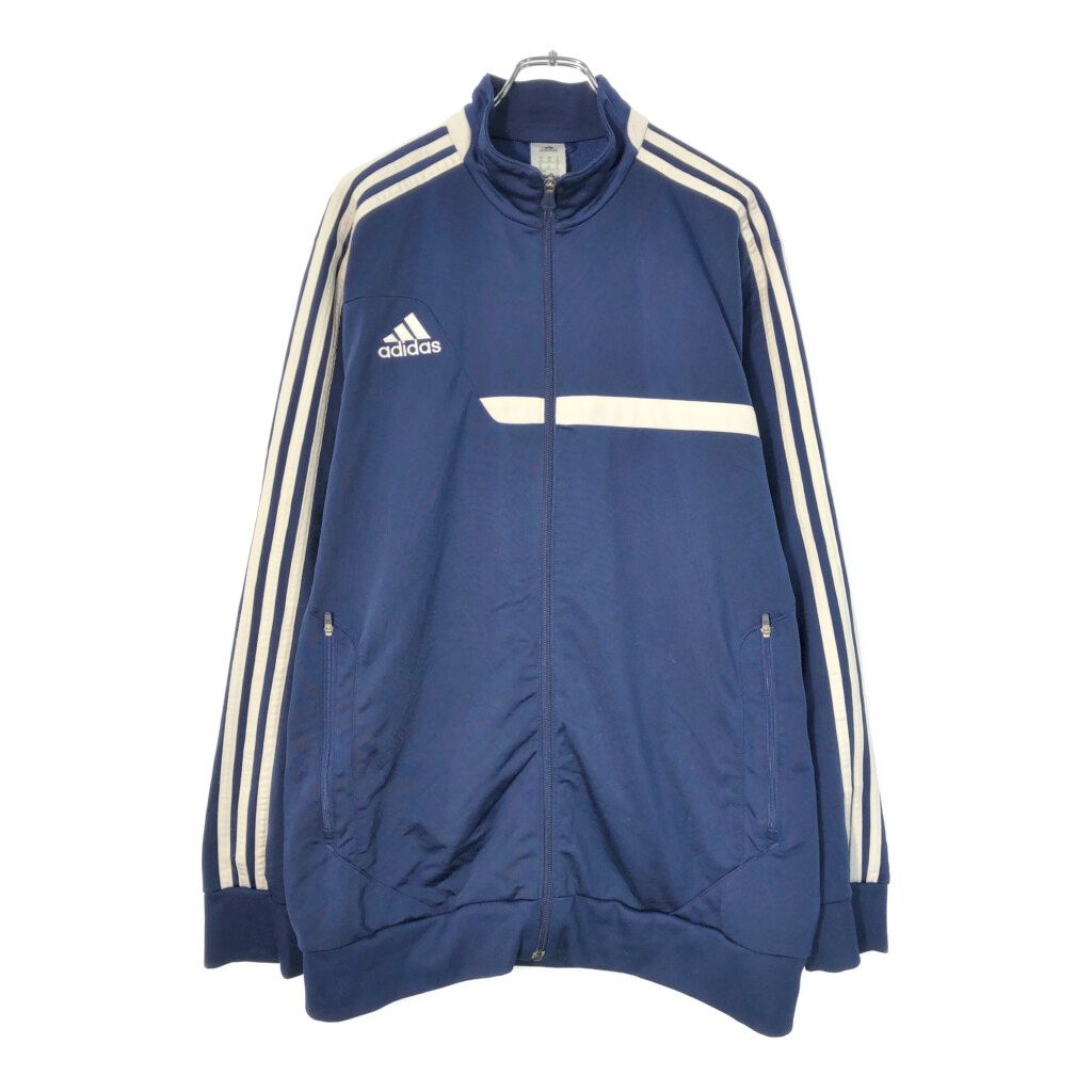 adidas アディダス トラックジャケット スポーツ ネイビー(メンズ XL