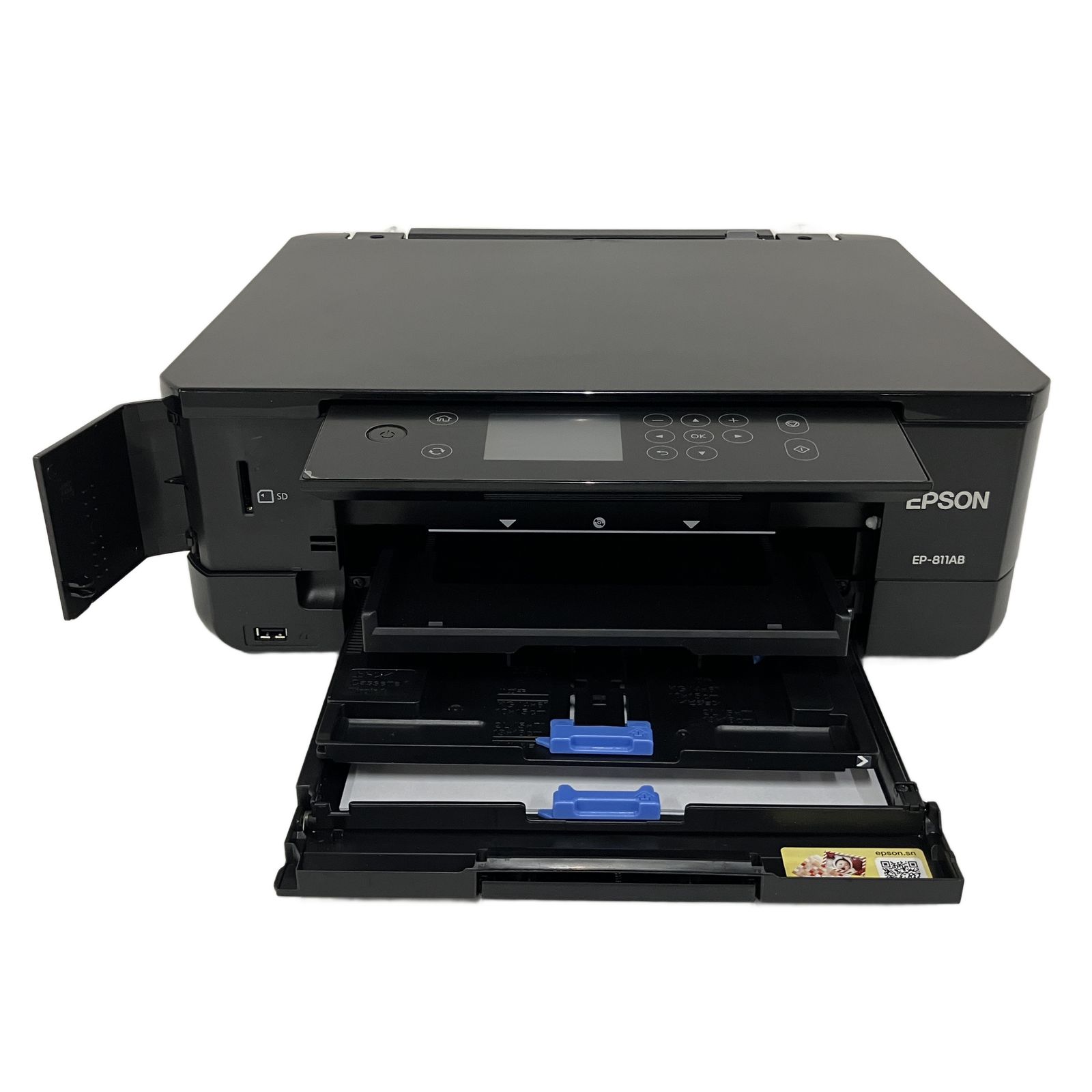 EPSON インクジェットプリンター EP-811AB 2018年製 家電 中古