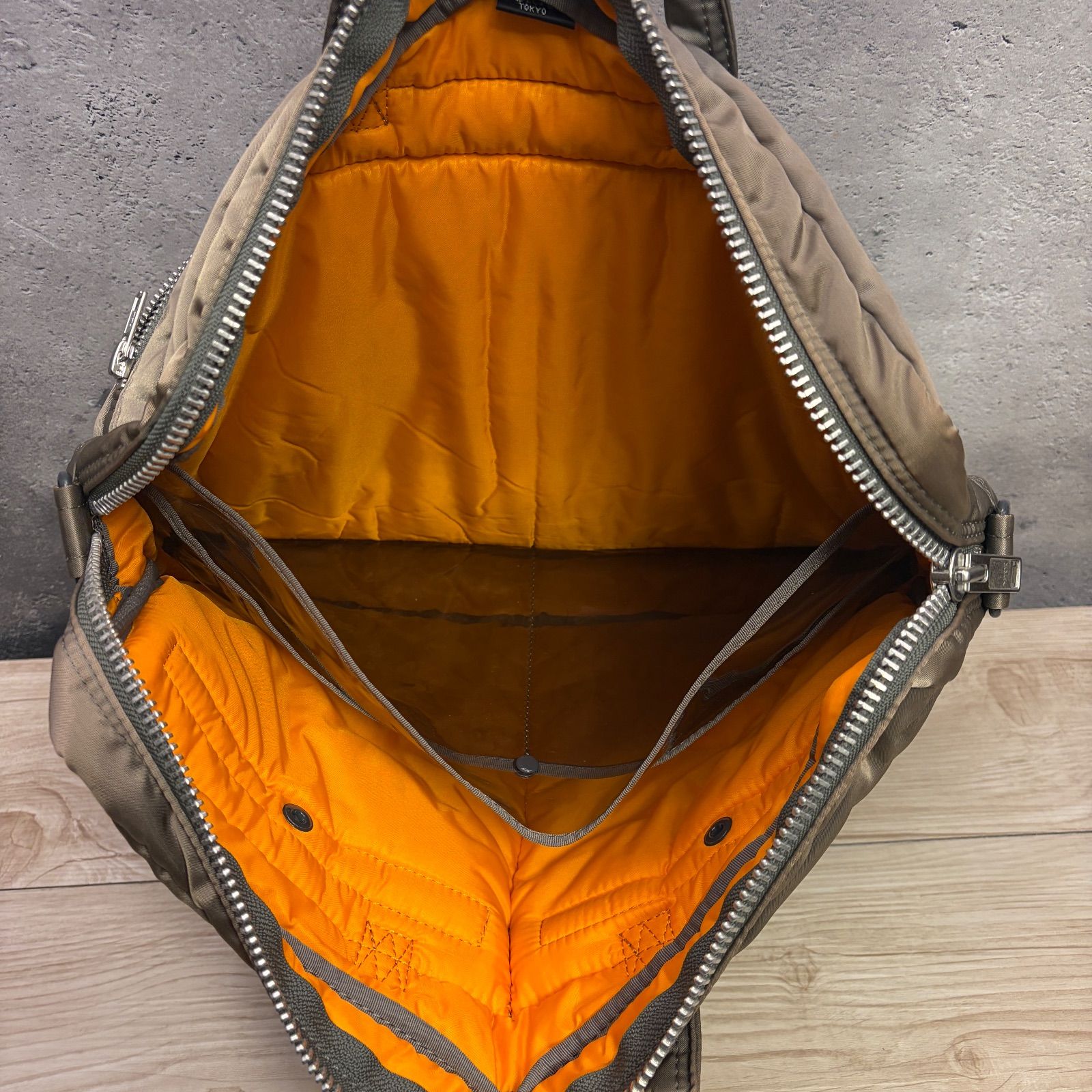 ✨PORTER ポーター タンカー 2WAY ブリーフケース シルバーグレー 