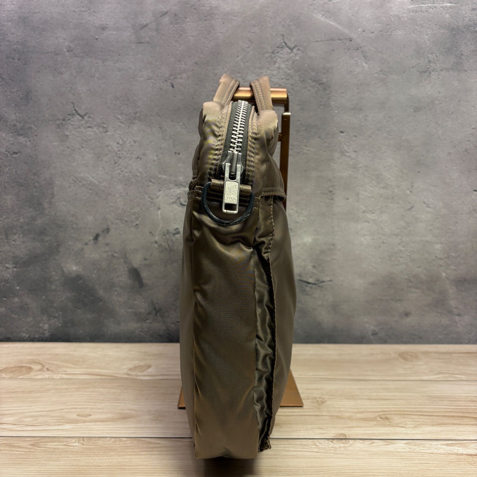 ✨PORTER ポーター タンカー 2WAY ブリーフケース シルバーグレー 