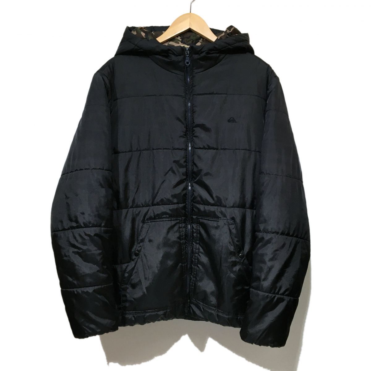 クイックシルバー QUIK SILVER フード付中綿ジャケット メンズM 