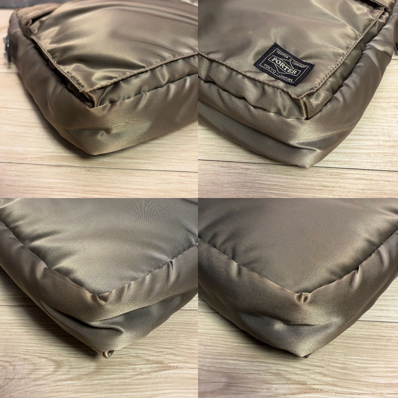 ✨PORTER ポーター タンカー 2WAY ブリーフケース シルバーグレー