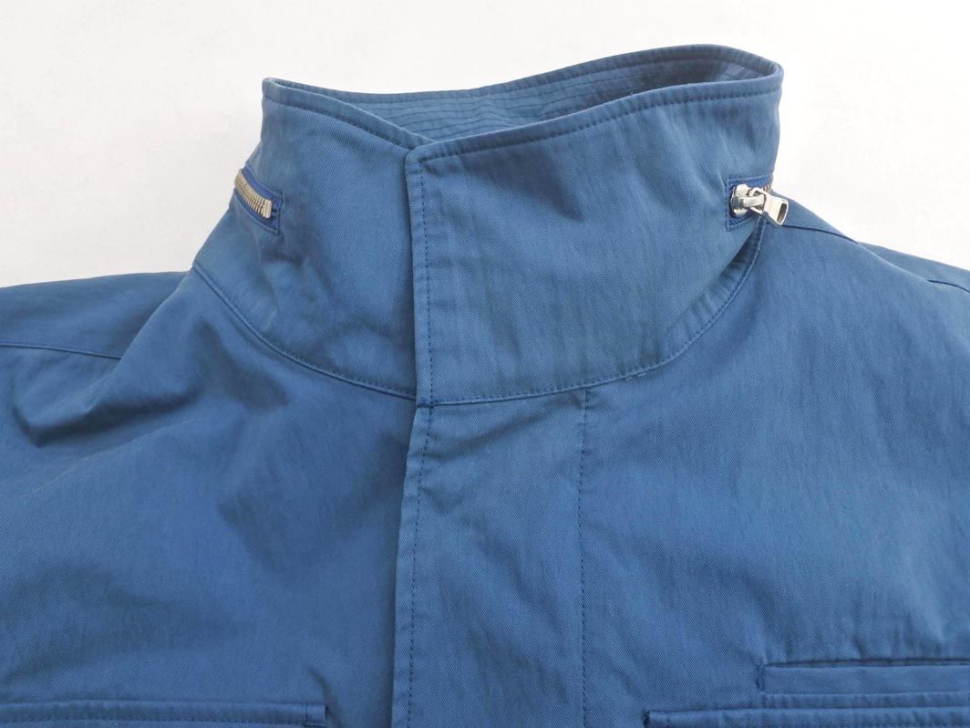 junhashimoto ジュンハシモト スタンドカラー ジャケット sizeL/青