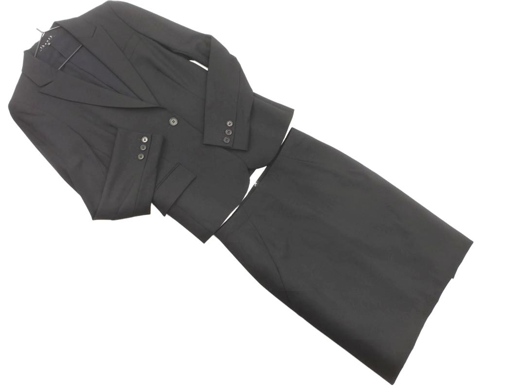 theory セオリー セットアップ ジャケット スカート スーツ size0/黒