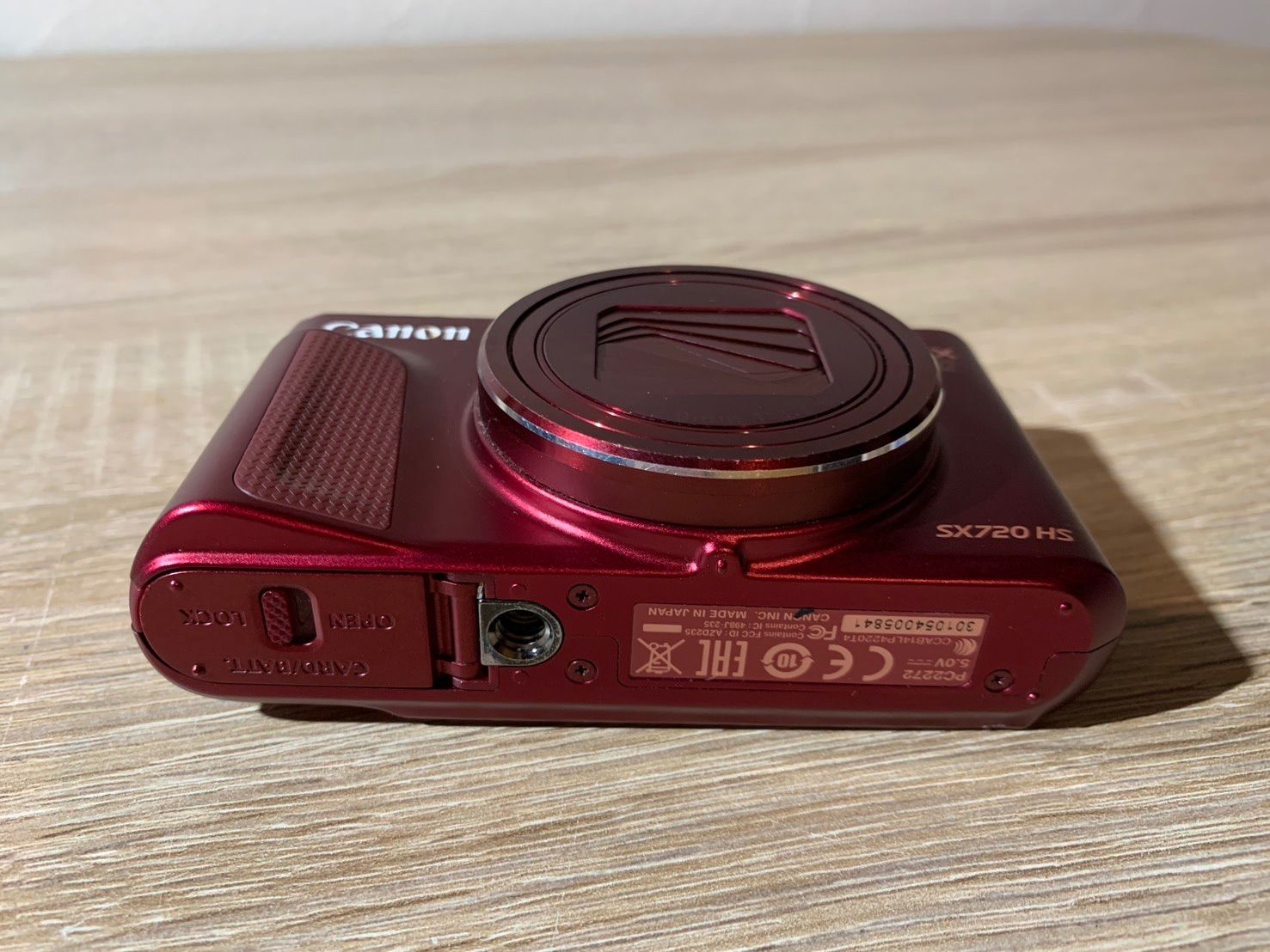 7714 Canon PowerShot SX720 HS レッド ジャンク品 デジカメ - メルカリ