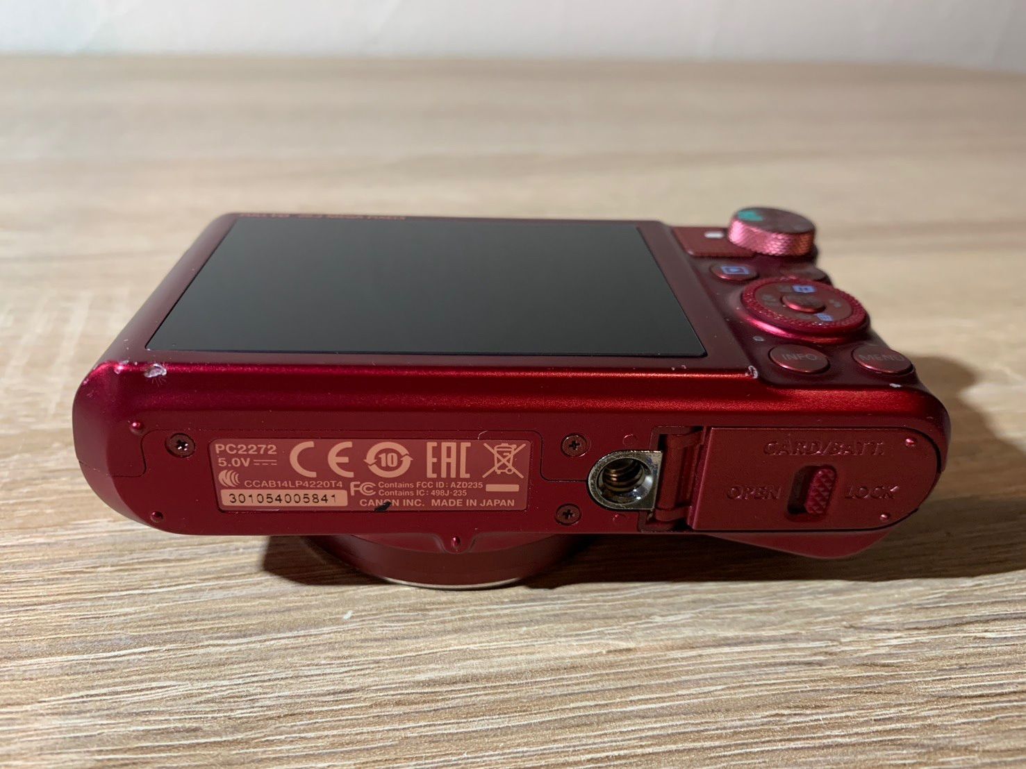 7714 Canon PowerShot SX720 HS レッド ジャンク品 デジカメ - メルカリ