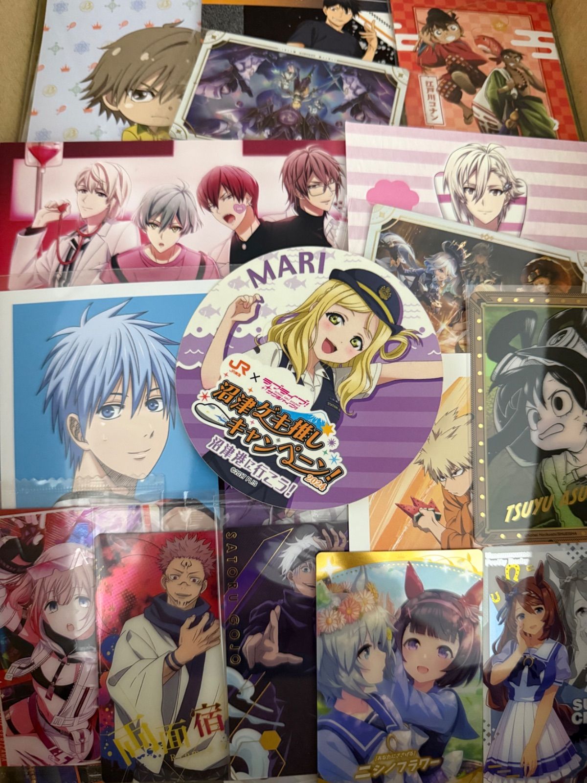 紙類 アニメ ゲーム まとめ売り 大量 コースター ポストカード カード