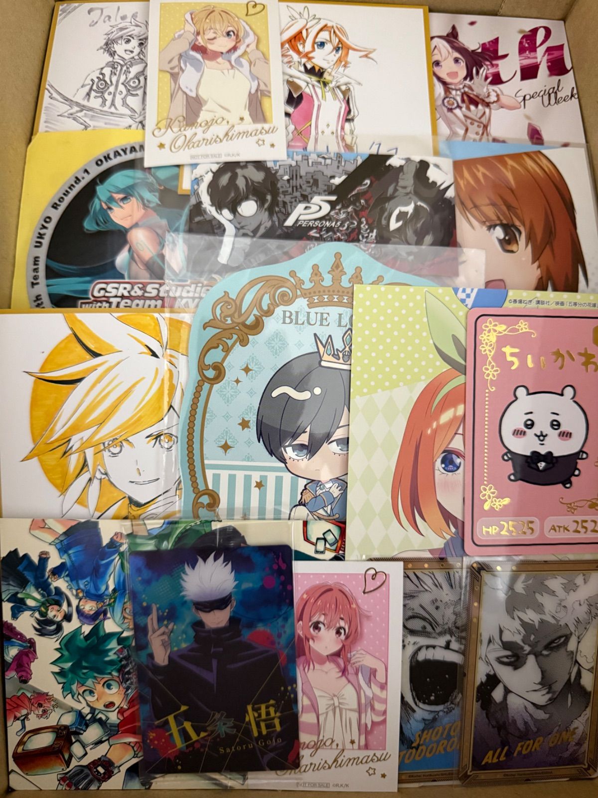 紙類 アニメ ゲーム まとめ売り 大量 コースター ポストカード カード