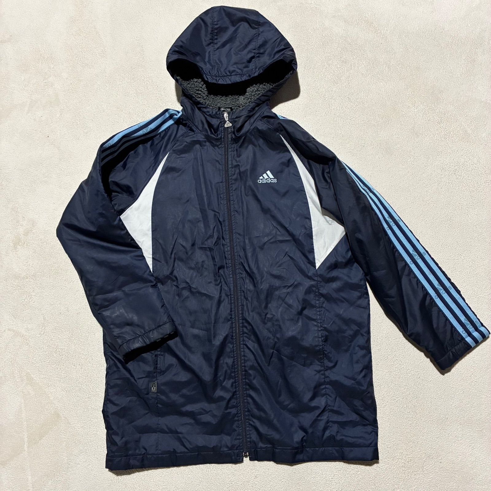 訳ありセール】 adidas アディダス ベンチコート キッズ スポーツ 