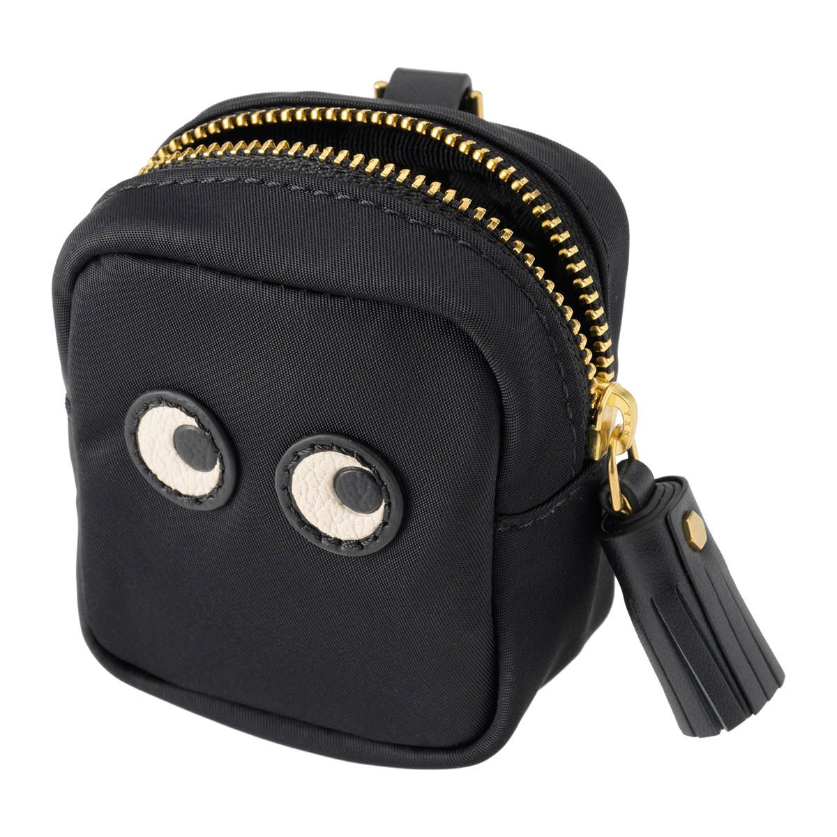 新品 アニヤ ハインドマーチ ANYA HINDMARCH ポーチ アイズ ブラック 