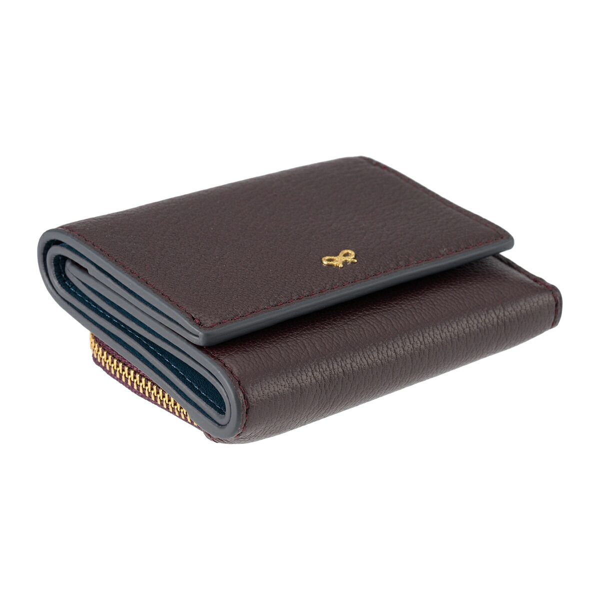 【新品未使用】アニヤハインドマーチ　ピーピングアイズ　タッセル 三つ折り財布 新品 アニヤ ハインドマーチ ANYA HINDMARCH 3つ折り財布 ピーピング