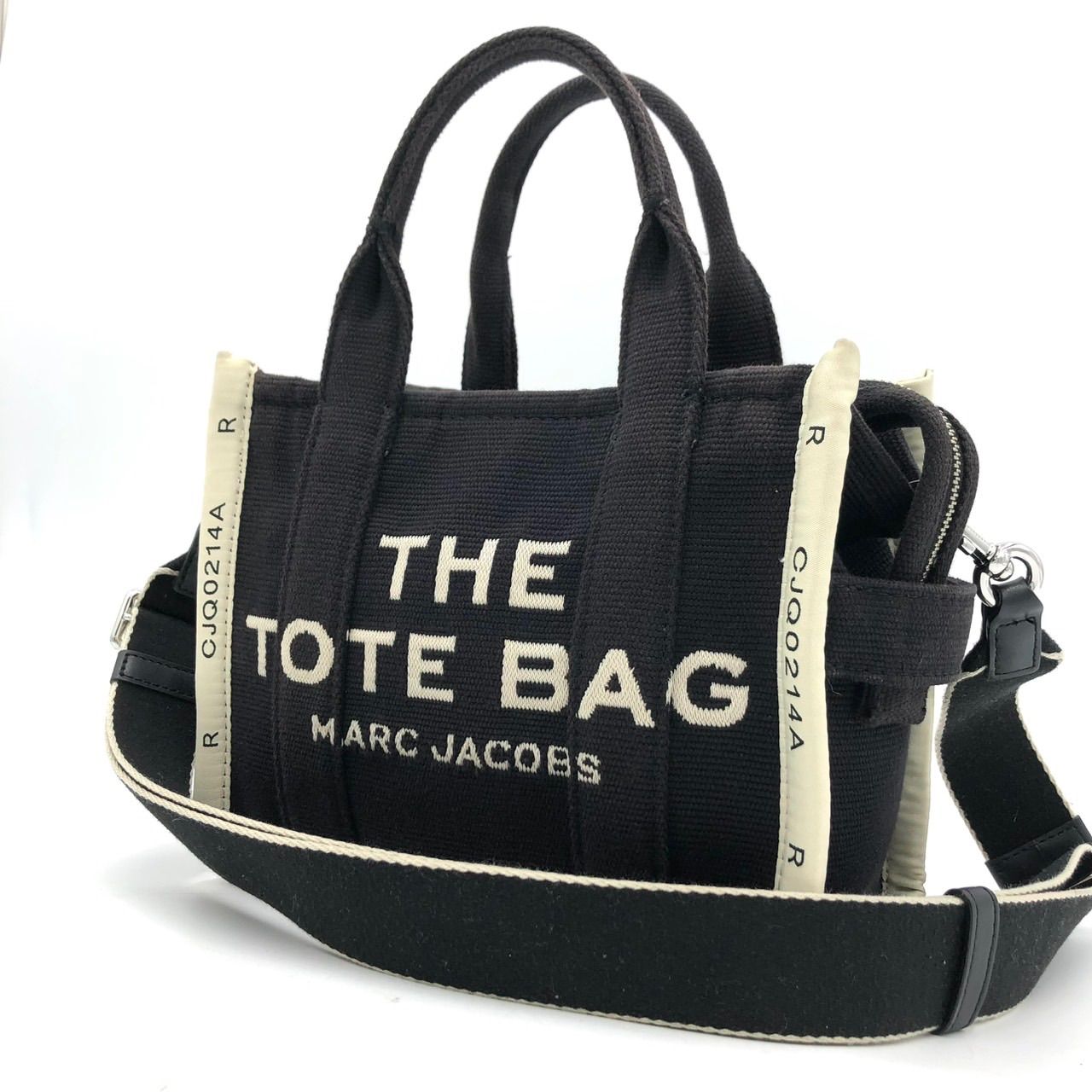 マークジェイコブス THE TOTE BAG 黒 2WAY 現行】 マークジェイコブス THE TOTE BAG ミニ 2WAY トート 黒 ロゴ