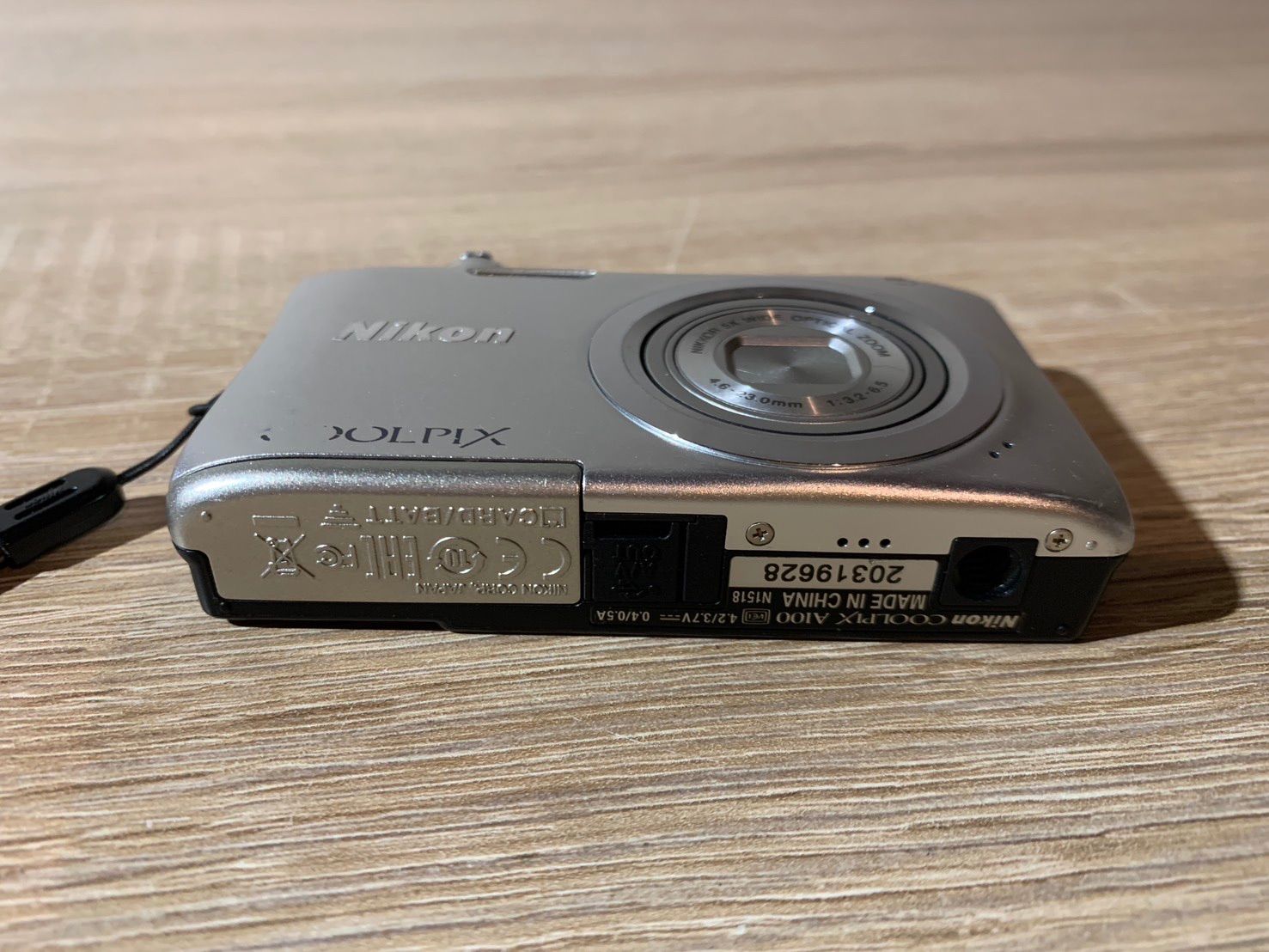 7717 Nikon COOLPIX A100 シルバー デジカメ 動作確認済み - メルカリ