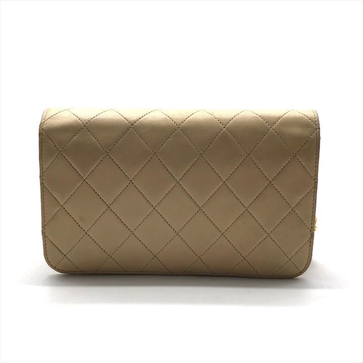 良品 CHANEL シャネル ココマーク ミニ マトラッセ プッシュロック