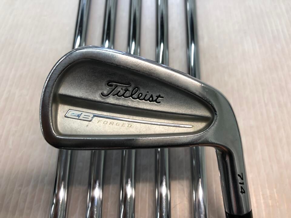 タイトリスト CB 714 PROJECT X 6フレックス アイアンセット 中古