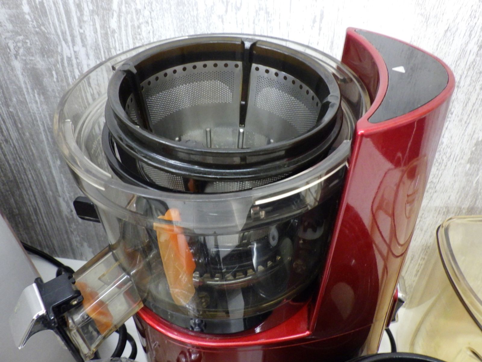 ヒューロム ヒューロムスロージューサー フェラーリレッド HUROM H-AA