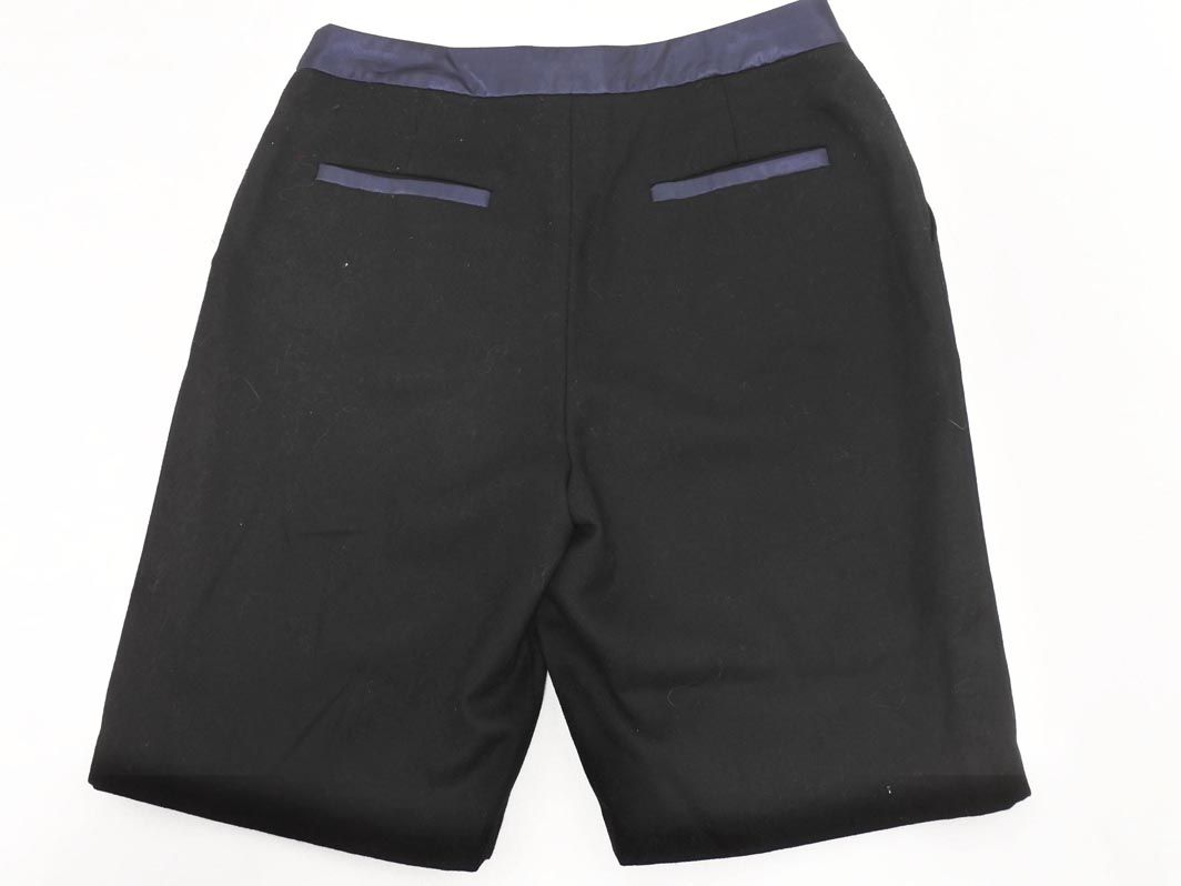 IENA イエナ ウール混 ハーフ パンツ size38/黒 ◇□ レディース