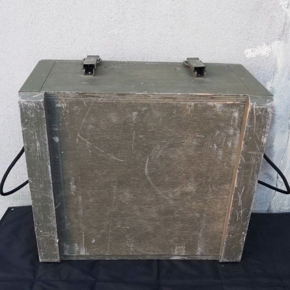 フランス軍 TENTE MLE-1956 テント用 ウッドケース 木製 送料無料