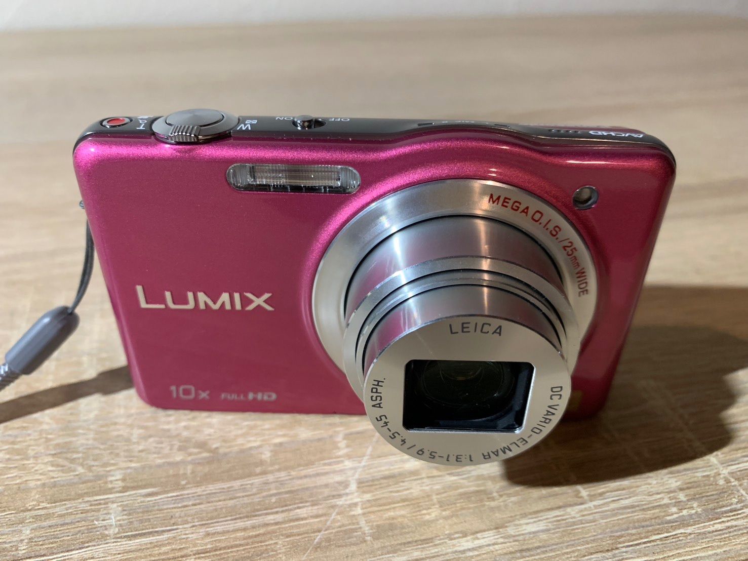 7720 Panasonic Lumix DMC-SZ7 ピンク デジカメ 動作確認済み 美品