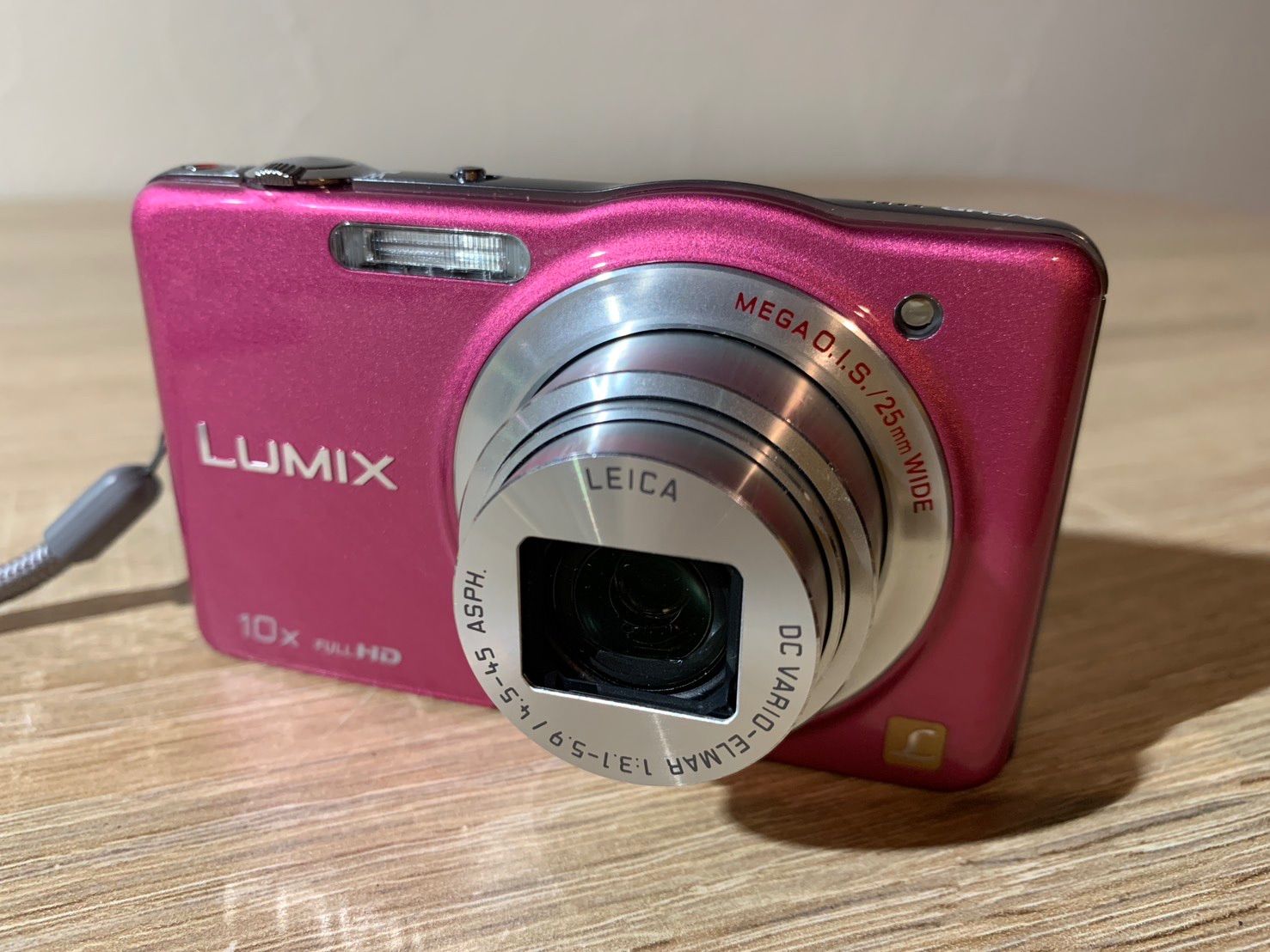 7720 Panasonic Lumix DMC-SZ7 ピンク デジカメ 動作確認済み 美品
