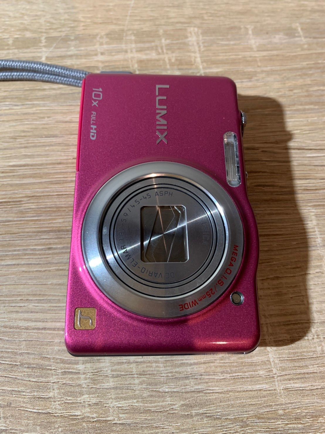 7720 Panasonic Lumix DMC-SZ7 ピンク デジカメ 動作確認済み 美品