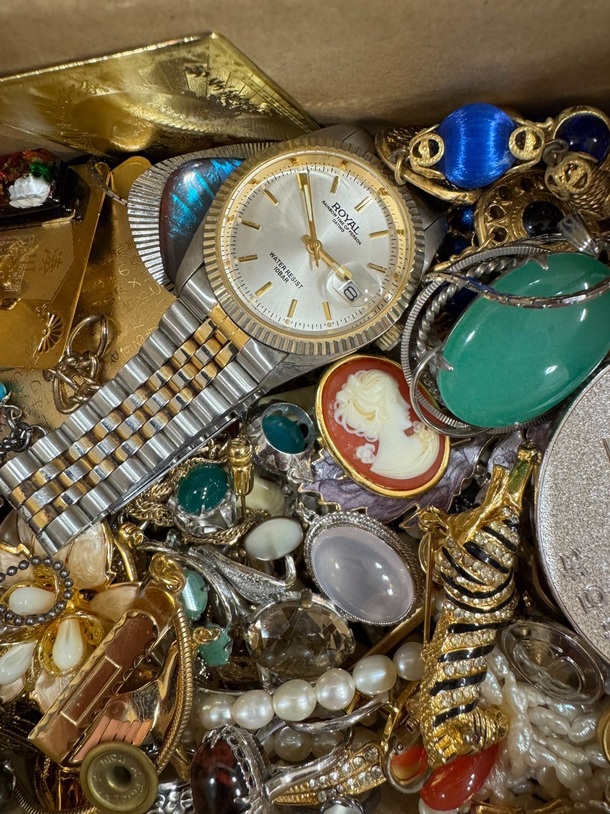 Yahoo!オークション - 大量まとめ #19289A メッキ アクセサリーまとめ