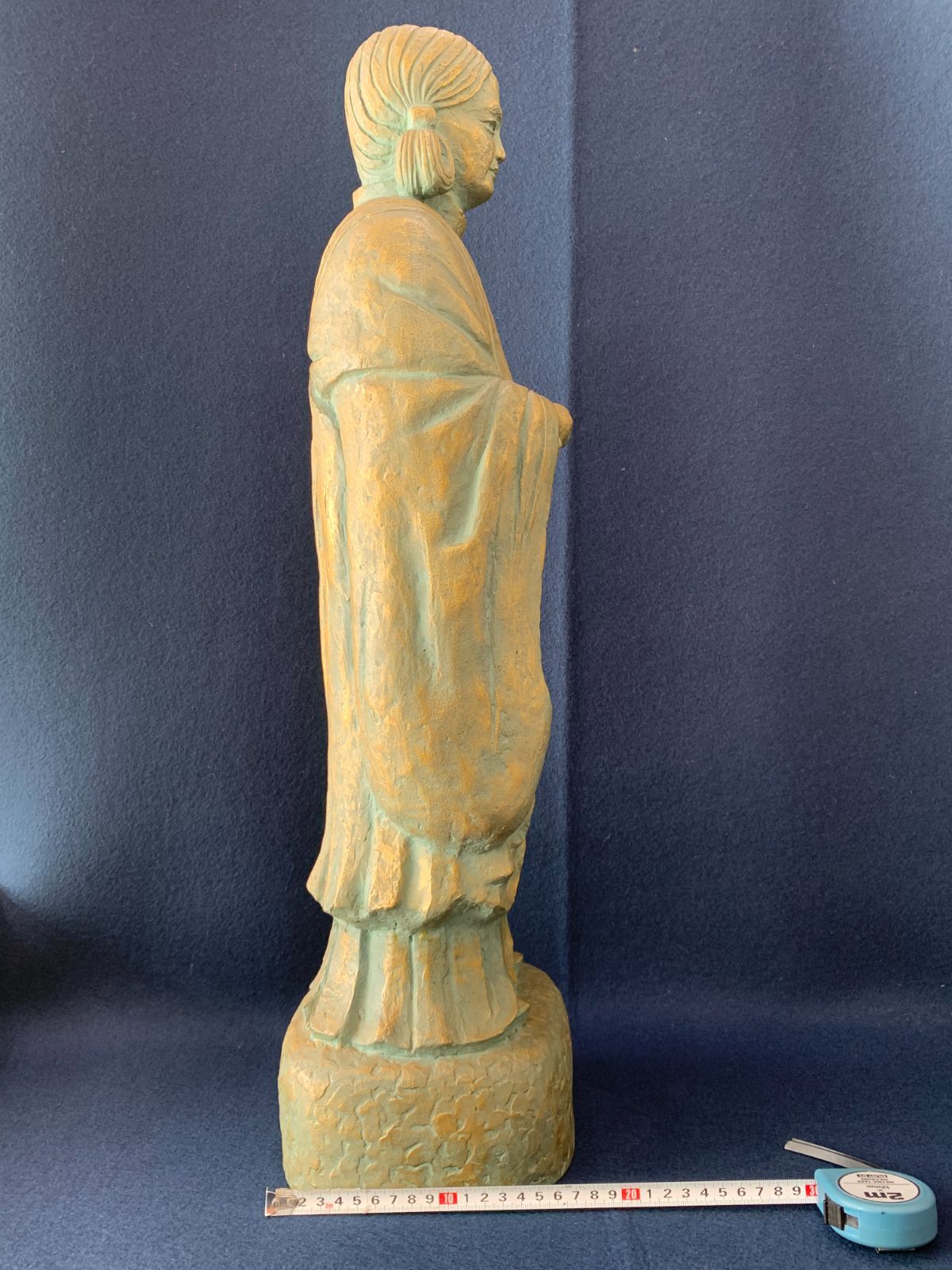 m8011602 聖徳太子 銅製 像 高さ70cm 板坂辰治氏作 - メルカリ