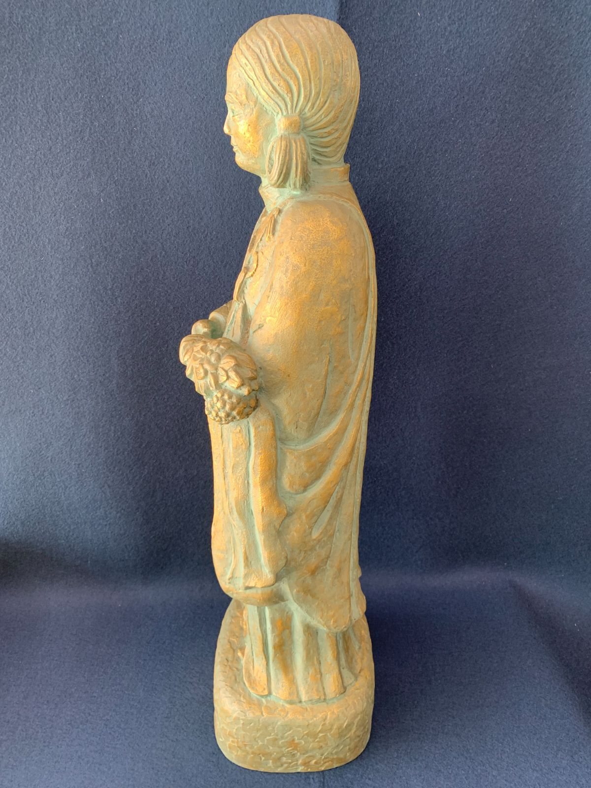 m8011602 聖徳太子 銅製 像 高さ70cm 板坂辰治氏作 - メルカリ