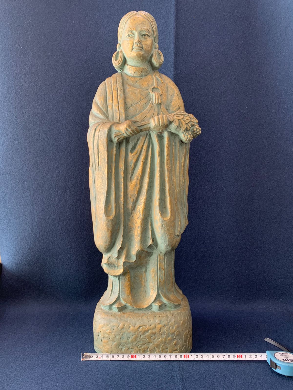 m8011602 聖徳太子 銅製 像 高さ70cm 板坂辰治氏作 - メルカリ