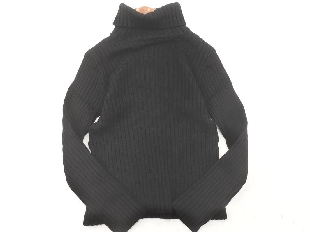 agnes b アニエスベー ウール100% リブ タートルネック ニット