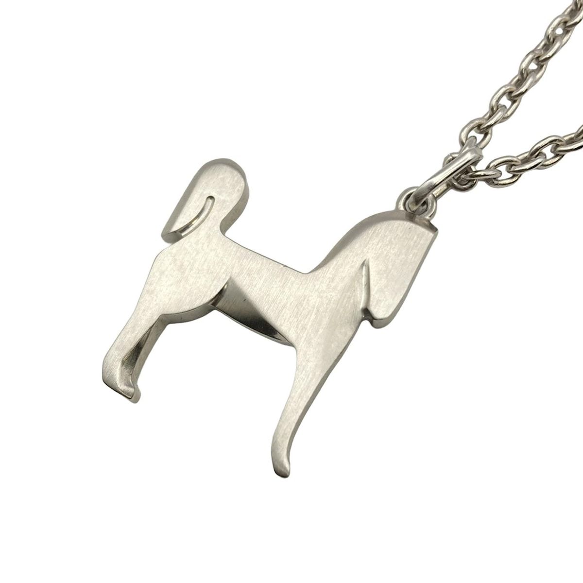 みけ様　【正規品】エルメス　パナッシュ　ネックレス　レア　馬　ホース　シルバー みけ様 【正規品】エルメス パナッシュ ネックレス レア 馬 ホース