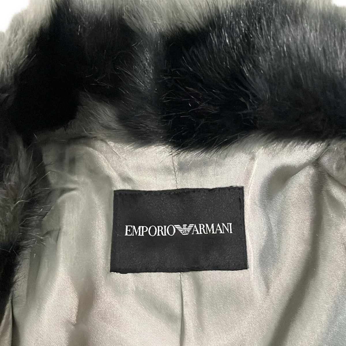 P*日様 EMPORIO ARMANI ダークグレー テーラードジャケット セッ