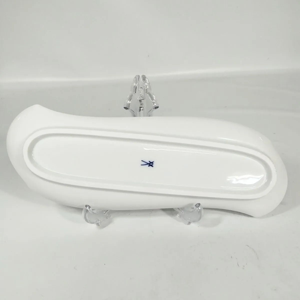 未使用・新品】マイセン 波の戯れ 長方形トレイ 1枚 約25cm✕8cm 専用 未使用・新品】マイセン 波の戯れ 長方形トレイ 1枚 約25cm✕8cm 専用