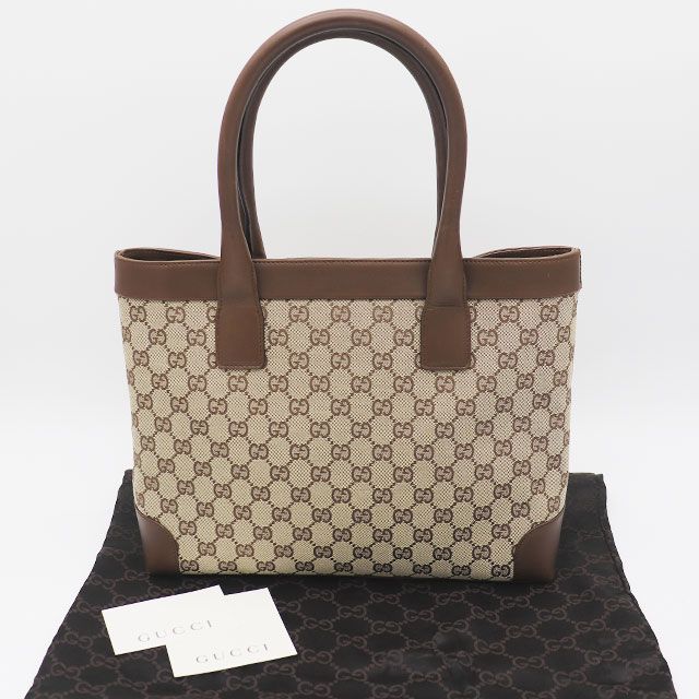 グッチ GUCCI GGキャンバス トートバッグ 33890 GGキャンバス レザー