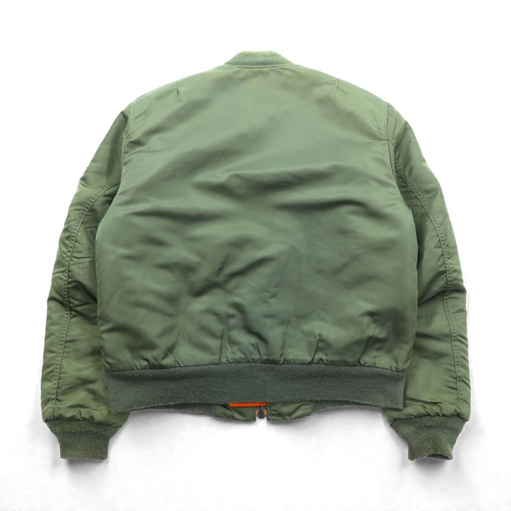 SPIEWAK 80年代 USA製 MA-1 フライトジャケット L カーキ リバーシブル