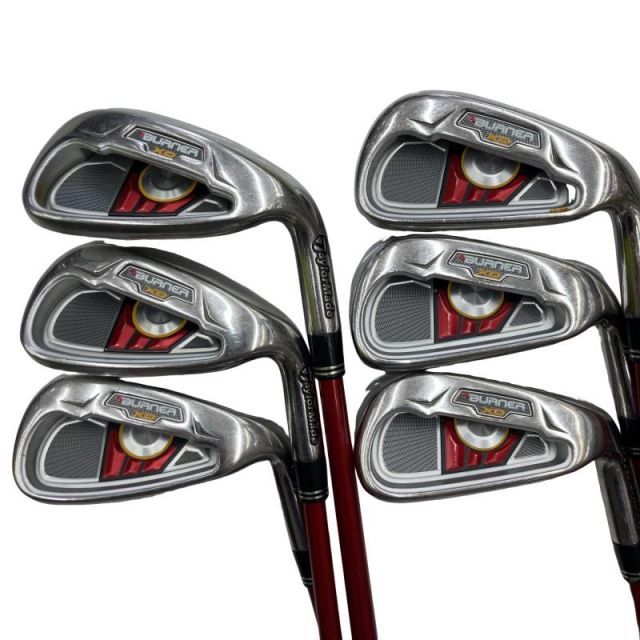 中古】 テーラーメイド BURNER XD 6S アイアンセット IR RE-AX