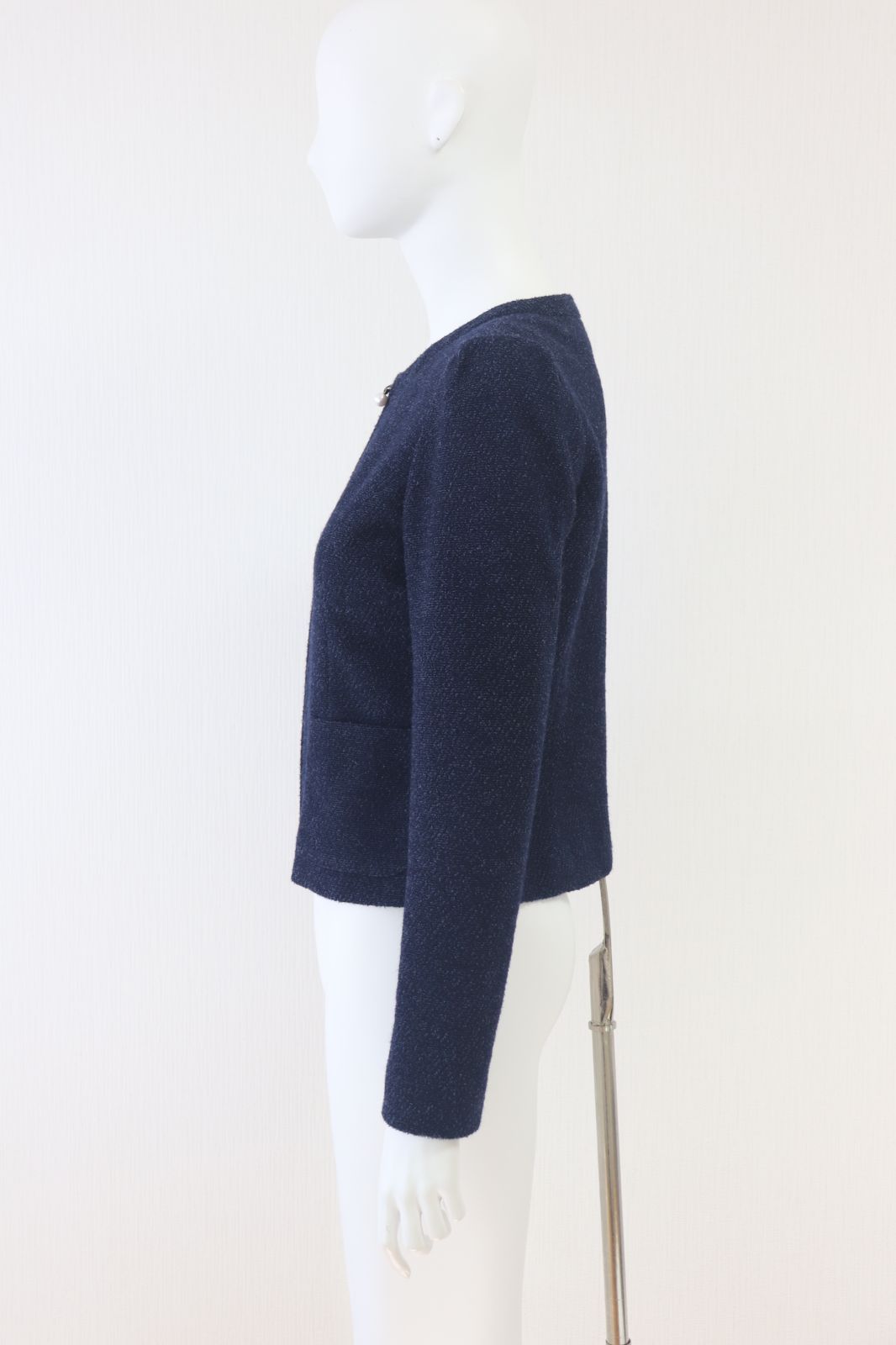 Rene ジップアップノーカラージャケット 6743120 卒業式 卒園式 入学式